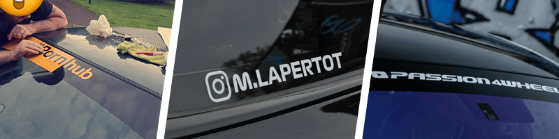 Stickers personnalisables - Custom Ride